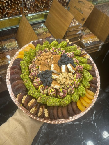 Hediyelik Bakır Tepsi Özel  04